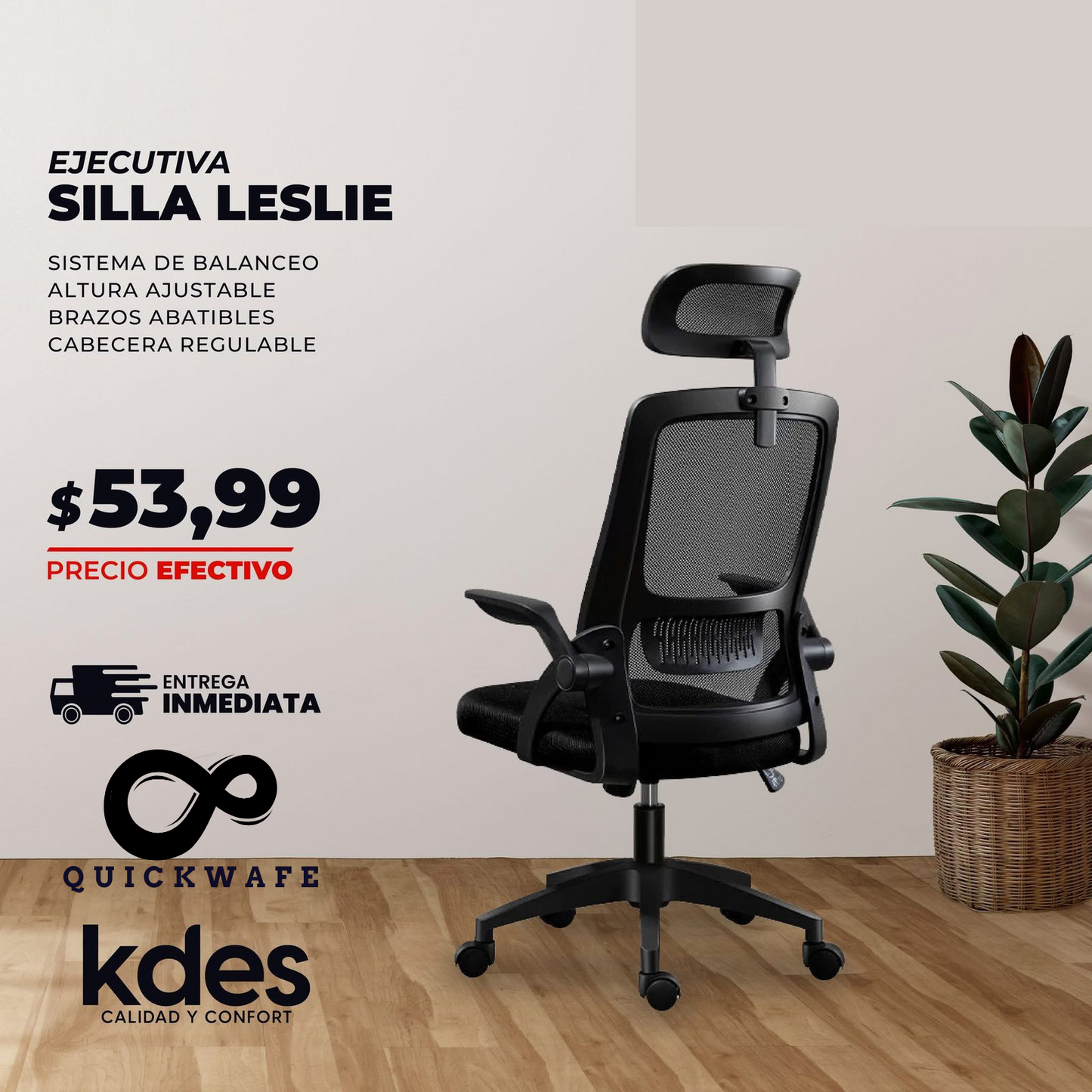 Silla Ejecutiva Leslie